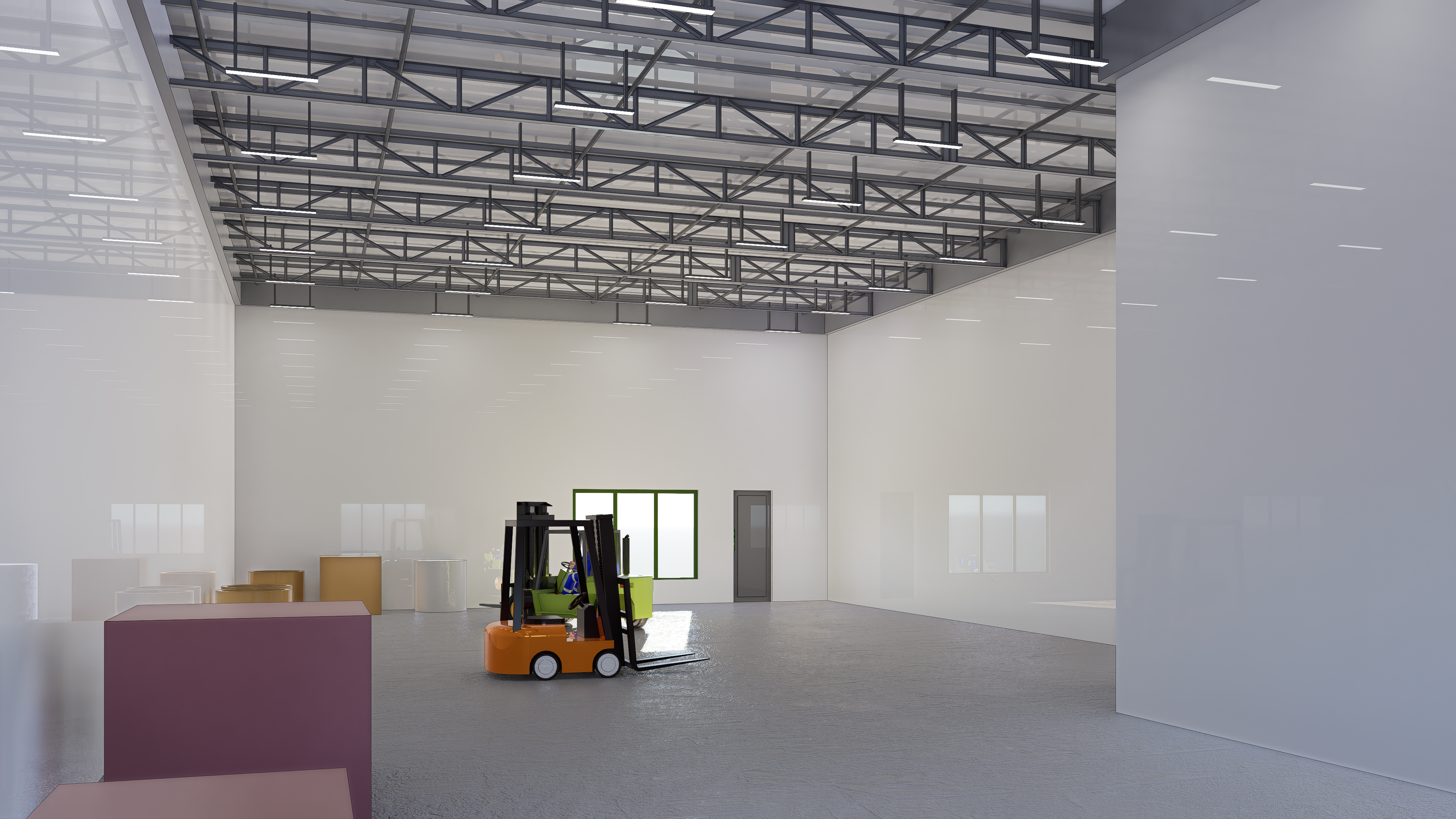 Warehouse interior